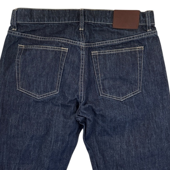 VTG Y2K CCS Banks Straight Jeans Dark Blue Cotton Skater Street Grunge 32x30.5 - Picture 8 of 16